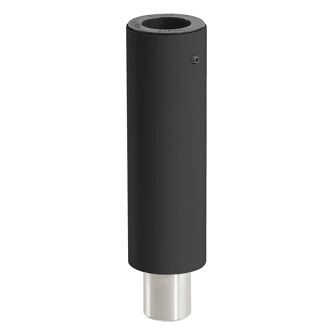 HAT Design Works 6in Extender Tube Black